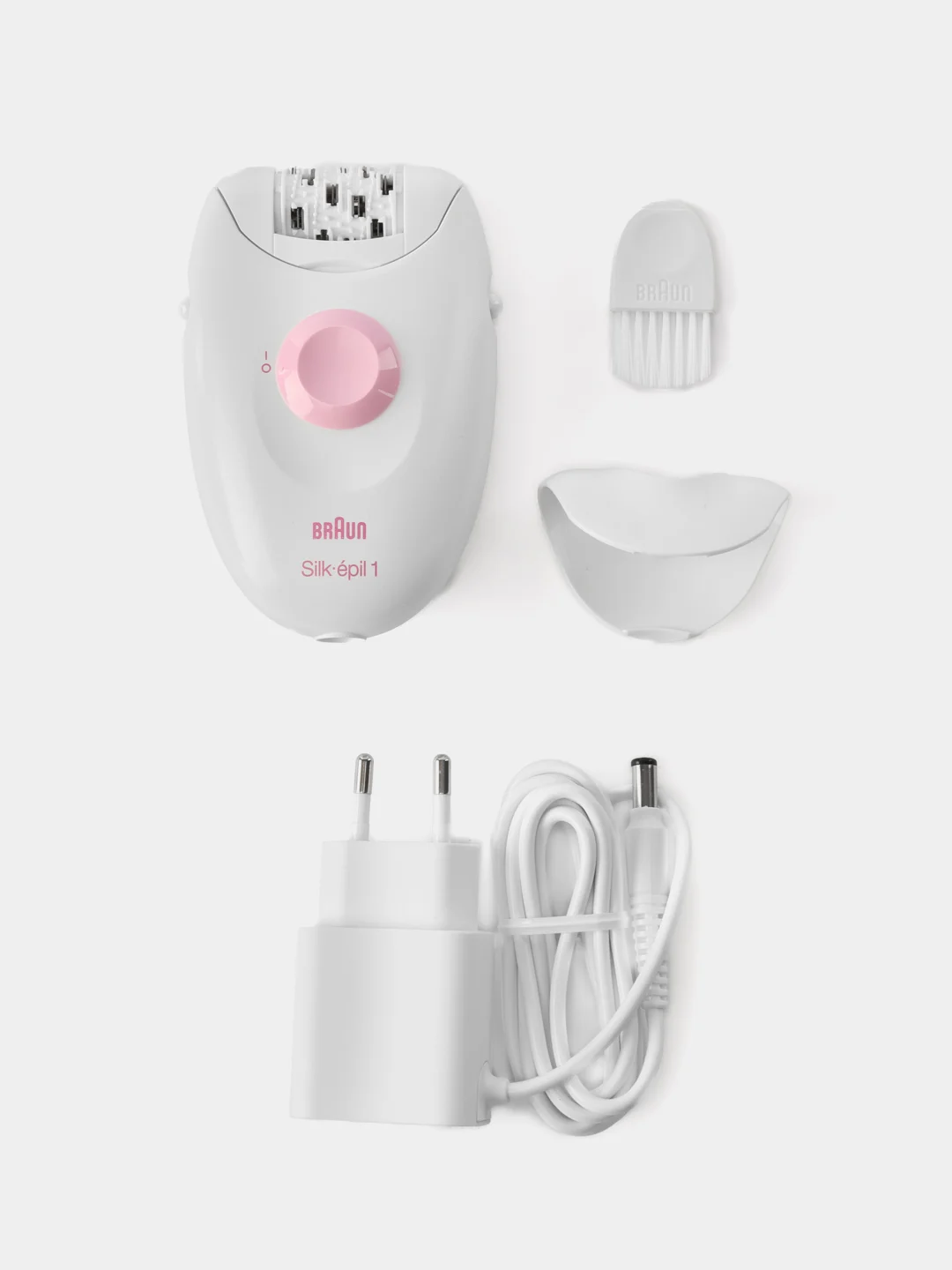 Эпилятор женский Braun Silk-epil 1 1-010, с насадкой для чувствительных зон