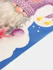 Наклейки на окан новогодние Новогодние Гномики