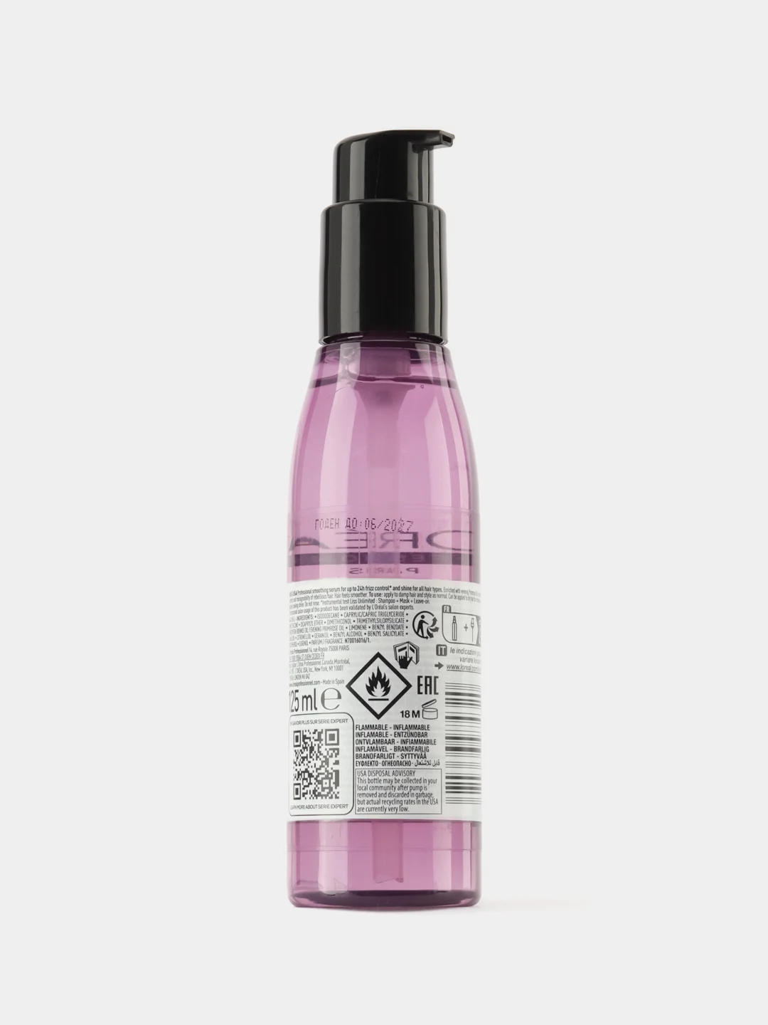 Сыворотка LISS UNLIMITED Для непослушных волос 125 ml loreal professionnel