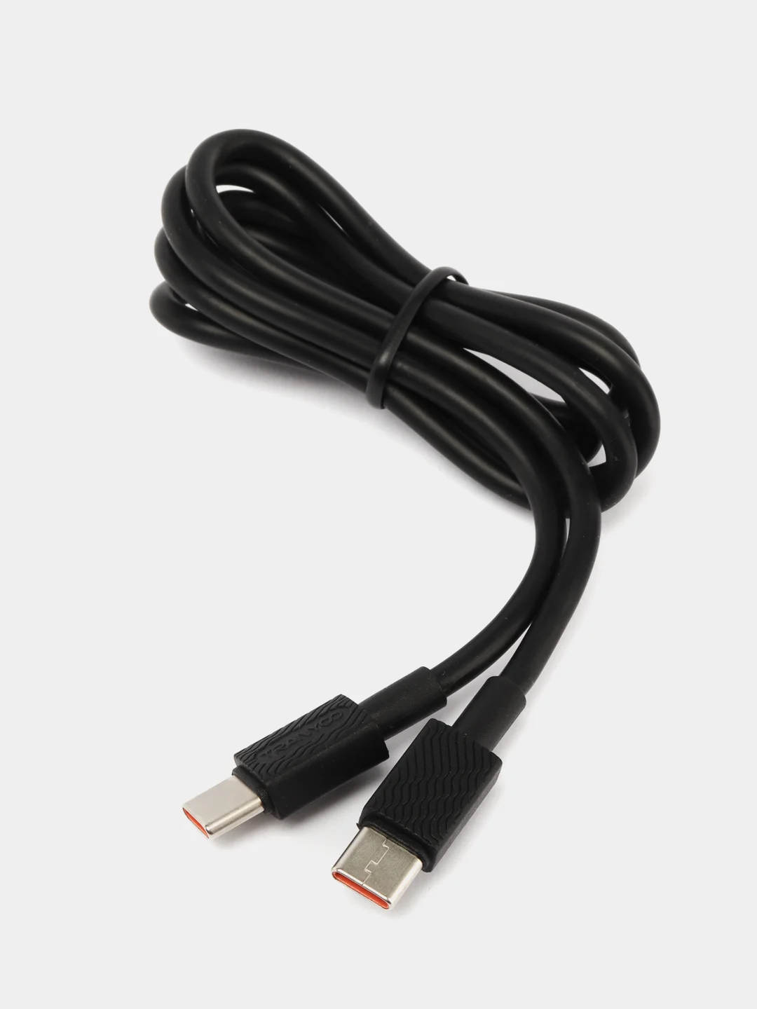Тёмно-серый блок питания с кабелем для Apple и Android, с быстрой зарядкой Fast Charge, QC 4.0, PD