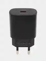 Тёмно-серый блок питания с кабелем для Apple и Android, с быстрой зарядкой Fast Charge, QC 4.0, PD