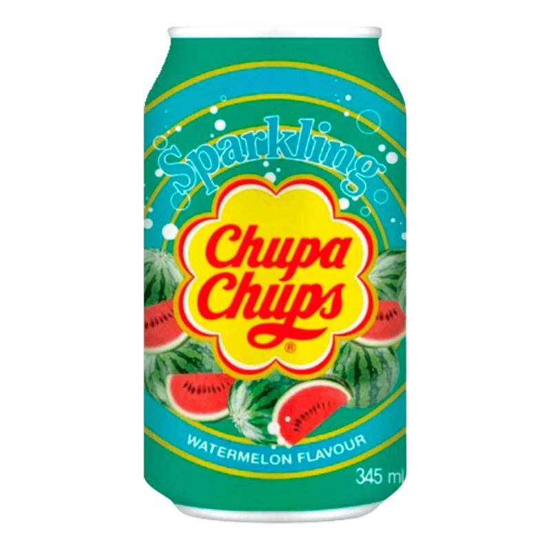 Напиток Chupa Chups газированный, со вкусом арбуза, 345 мл