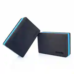 Черный блоки для йоги Interfit, набор 2 шт, 400-1002