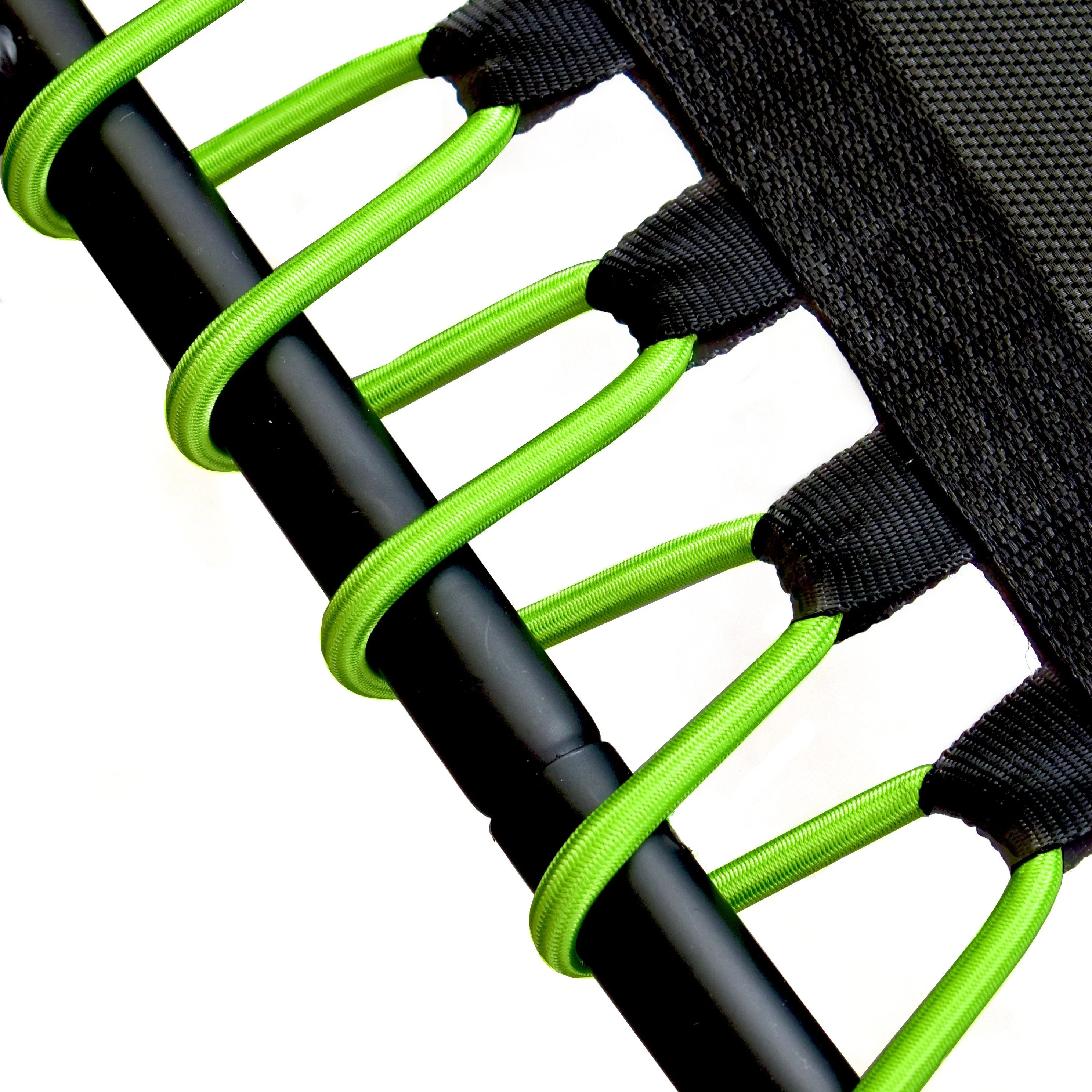 Черный батут для фитнеса Interfit детский с ручкой для джампинга для дома, 300-2001