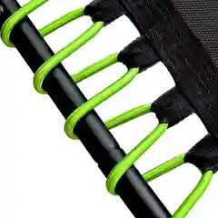 Черный батут для фитнеса Interfit детский с ручкой для джампинга для дома, 300-2001
