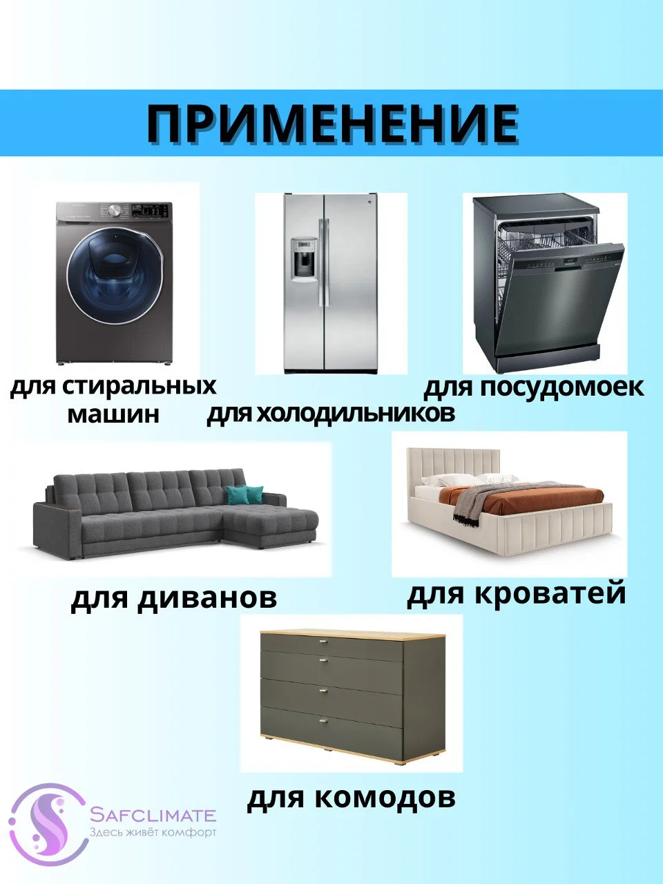 Антивибрационные подставки для стиральной машины