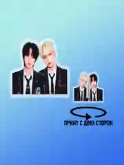 Красный значки акриловые "Аниме", "K-POP"
