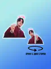 Коричневый значки акриловые "Аниме", "K-POP"