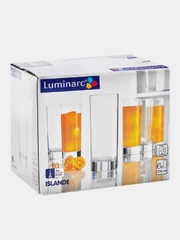 Набор стаканов Luminarc Исландия, высокие, 6 штук по 330 мл