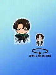 Алый значки акриловые "Аниме", "K-POP"