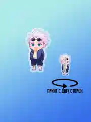 Бордовый значки акриловые "Аниме", "K-POP"