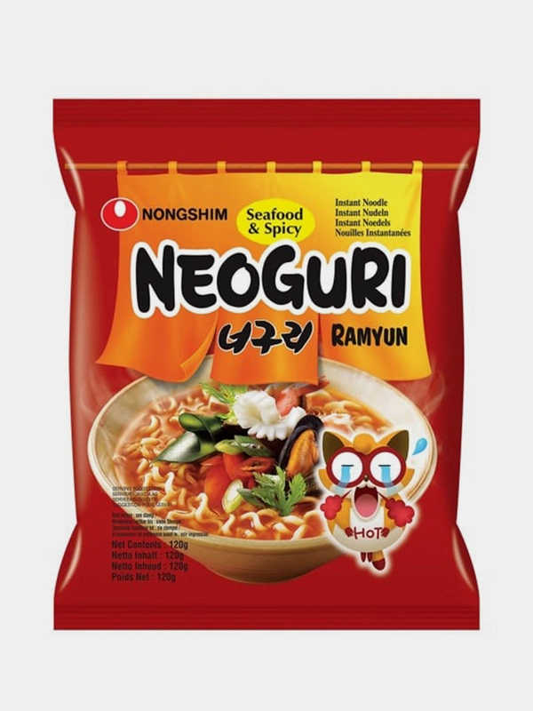 Лапша быстрого приготовления Nongshim Неогури, острая, 120 г