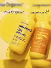 Гель-масло для душа Miss Organic PATCHOULI KISS SHOWER, нежное, цветочное, 290 мл