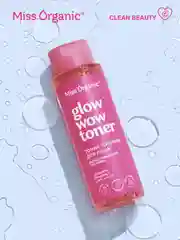 Тоник-сияние для лица Miss Organic GLOW WOW TONER, 190 мл