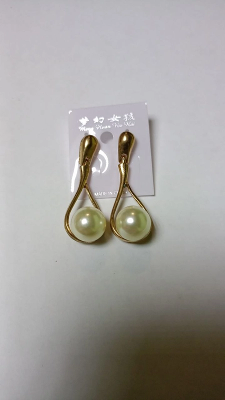 Серьги гвоздики, 4 вида