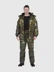 Спецодежда. Костюм рабочий "ГОРКА" зимний, куртка дл., брюки (тк.CROWN-230) КМФ Темный лес