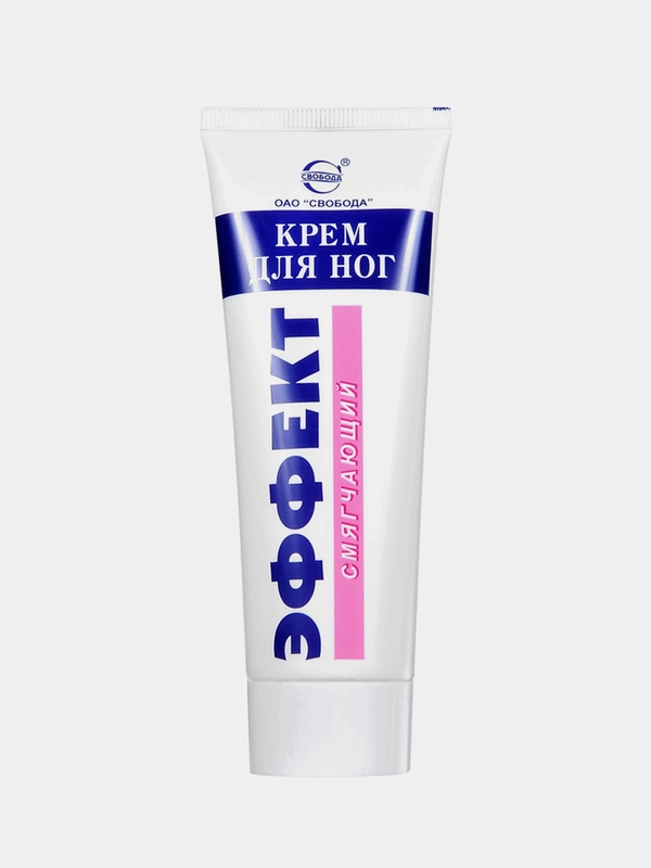 Крем для ног Эффект, смягчающий, 80 г