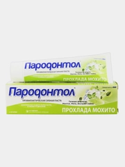 Зубная паста Пародонтол "Прохлада мохито", 124 г
