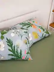 Приглушённый хаки комплект постельного белья ILMA с классической простыней 1,5сп / 2сп / евро / семейный