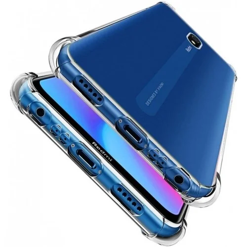 Чехол для Xiaomi Redmi 8A / 8A Pro, с усиленными углами, силиконовый, прозрачный