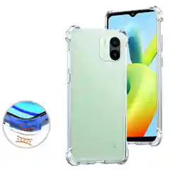 Чехол для Xiaomi Redmi A1+, Redmi A2+, Poco C51, с усиленными углами, силиконовый