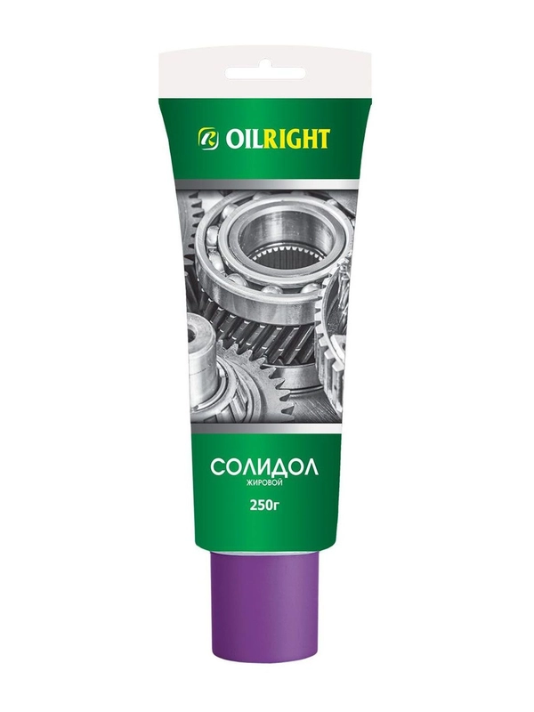 Смазка OILRIGHT Солидол жировой 250г в тубе