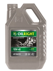 Моторное масло OILRIGHT ДРАЙВ 10W-40 SG/CD полусинтетическое 4л