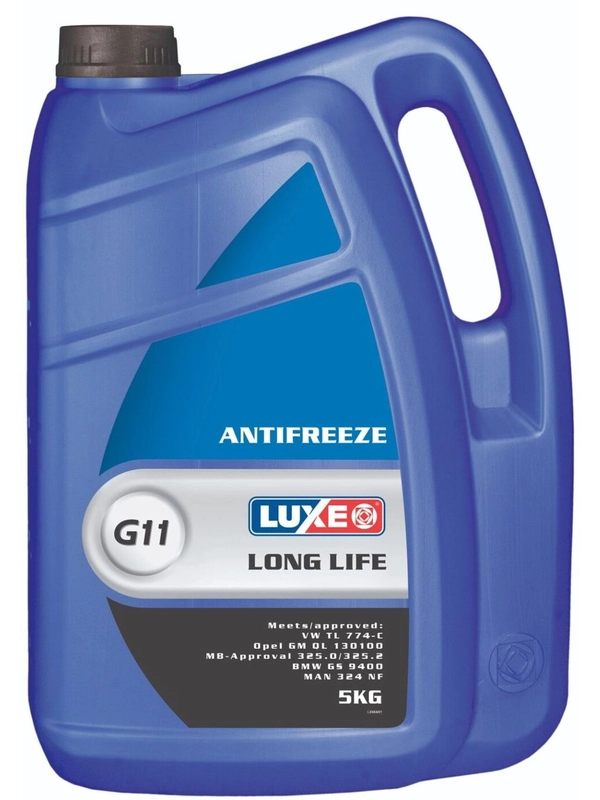Антифриз LUXЕ -40 LONG LIFE G11 (синий) 5кг