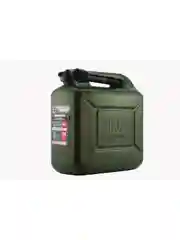 Канистра для бензина 10л 3ton PROFI в комплекте с крышкой и лейкой ОЛИВКОВАЯ