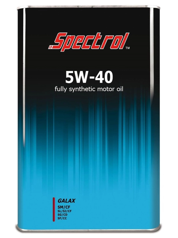 Моторное масло SPECTROL Галакс 5W-40 SМ/CF синтетическое 4л