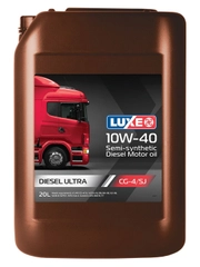 Дизельное моторное масло LUXЕ DIESEL 10W-40 CG-4/SJ полусинтетическое 20л