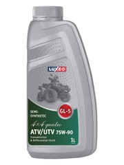 Масло трансмиссионное LUXЕ QUADRO 4X4 API GL-5 75W-90 полусинтетическое 1л