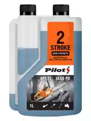 Масло моторное 2-х тактное PILOTS 2 STROKE API ТС полусинтетическое с дозатором 1л