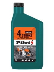 Масло 4-х тактное Pilots SAE 30 SG/CD минеральное 1л