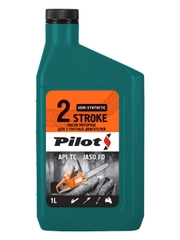 Масло моторное 2-х тактное PILOTS 2 STROKE API ТС полусинтетическое 1л