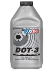 Тормозная жидкость LUXE DOT-3 455г серебряная канистра