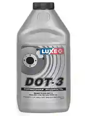 Тормозная жидкость LUXE DOT-3 455г серебряная канистра