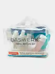 Дорожный набор флаконов Daswerk, 609303, 11 шт баночек для шампуня, геля, мыла, косметики
