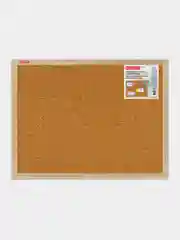 Доска пробковая Brauberg Wood, 238310, информационная на стену 45х60 см для объявлений