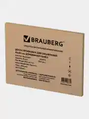 Доска пробковая Brauberg Wood, 238310, информационная на стену 45х60 см для объявлений