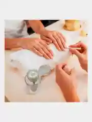 Флакон с помпой Daswerk, 609308, дозатором косметический с крышкой для маникюра, косметики
