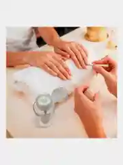 Флакон с помпой Daswerk, 609307, дозатором косметический с крышкой для маникюра, косметики