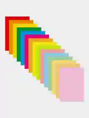 Цветная бумага Brauberg Multicolor, 116647, двусторонняя для принтера, школы А4 15 цв 75 л