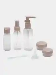 Дорожный набор флаконов Daswerk, 609299, 5 шт баночек для шампуня, геля, мыла, косметики