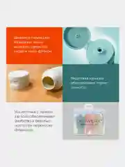Дорожный набор флаконов Daswerk, 609297, 3 шт 60 мл баночек для шампуня, мыла, косметики
