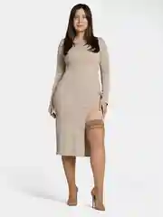 Бронзовый чулки Minimi Capriccio с ажурной резинкой