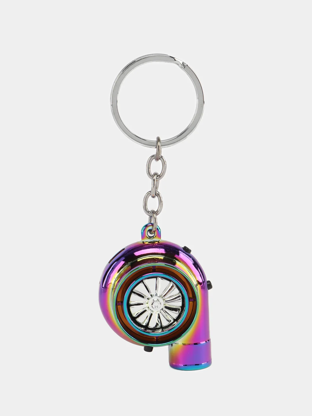 Разноцветный брелок "Турбина"-зажигалка USB. Подвеска для ключей 5 цветов