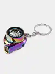 Разноцветный брелок "Турбина"-зажигалка USB. Подвеска для ключей 5 цветов