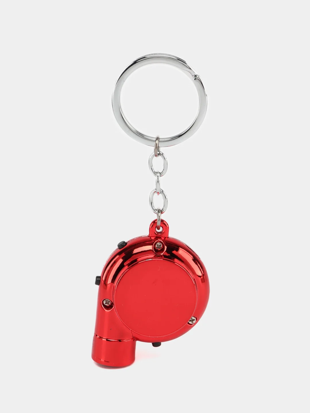 Красный брелок "Турбина"-зажигалка USB. Подвеска для ключей 5 цветов