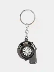 Черный брелок "Турбина"-зажигалка USB. Подвеска для ключей 5 цветов